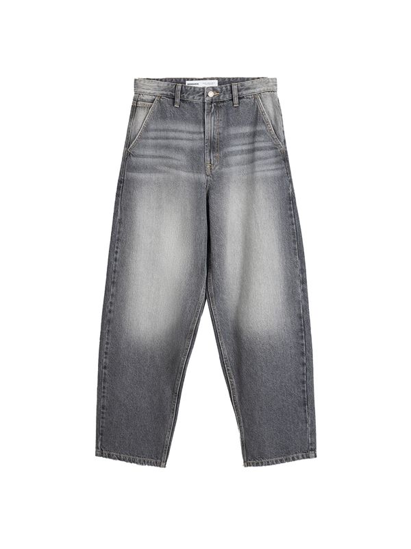 Bershka Bershka Дънки  сив деним