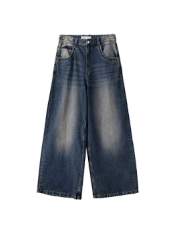 Bershka Bershka Дънки  тъмносиньо