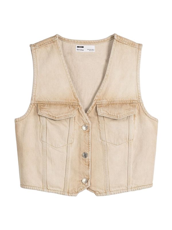 Bershka Bershka Елек  екрю