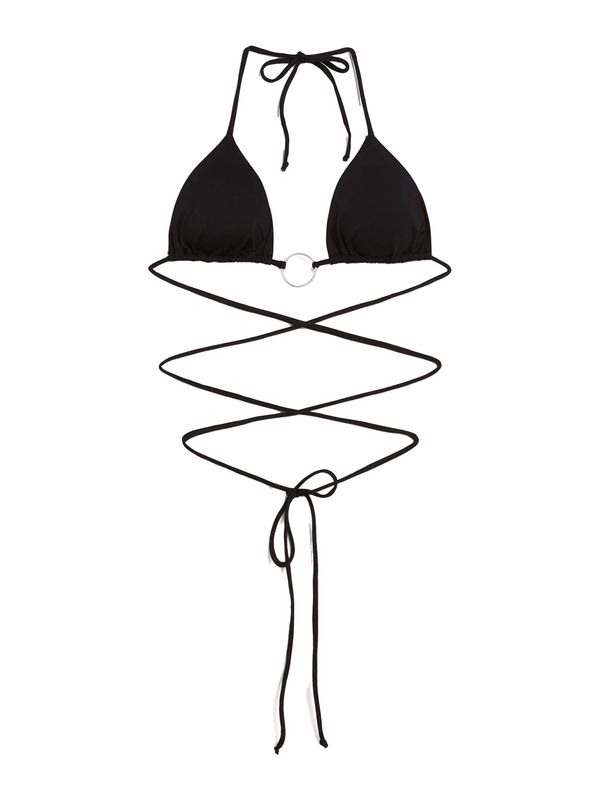 Bershka Bershka Горнище на бански  черно