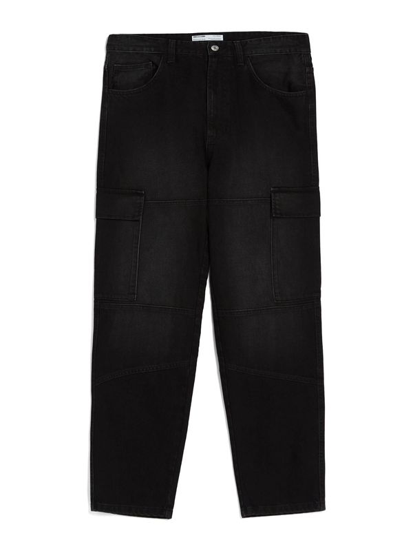 Bershka Bershka Карго дънки  черно