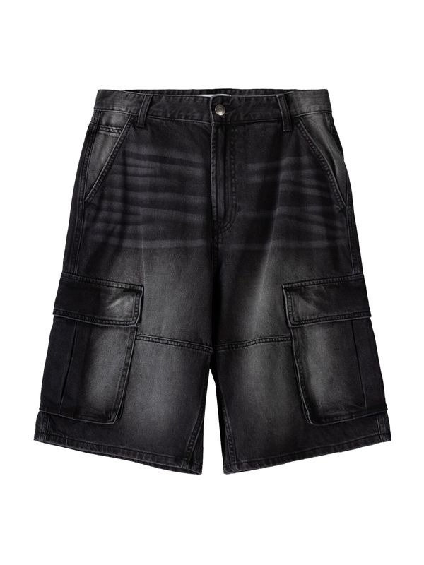 Bershka Bershka Карго дънки  черно