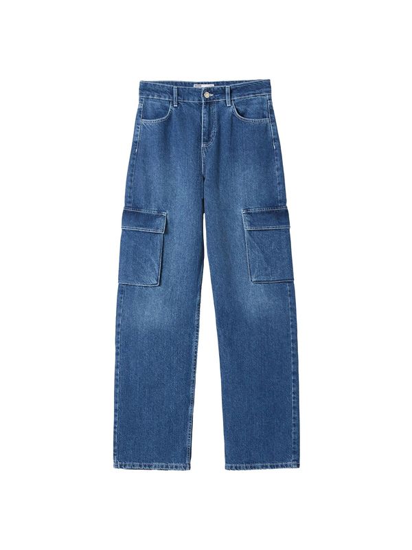 Bershka Bershka Карго дънки  синьо