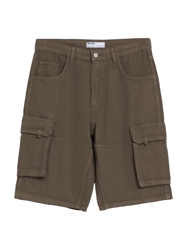 Bershka Bershka Карго дънки  умбра