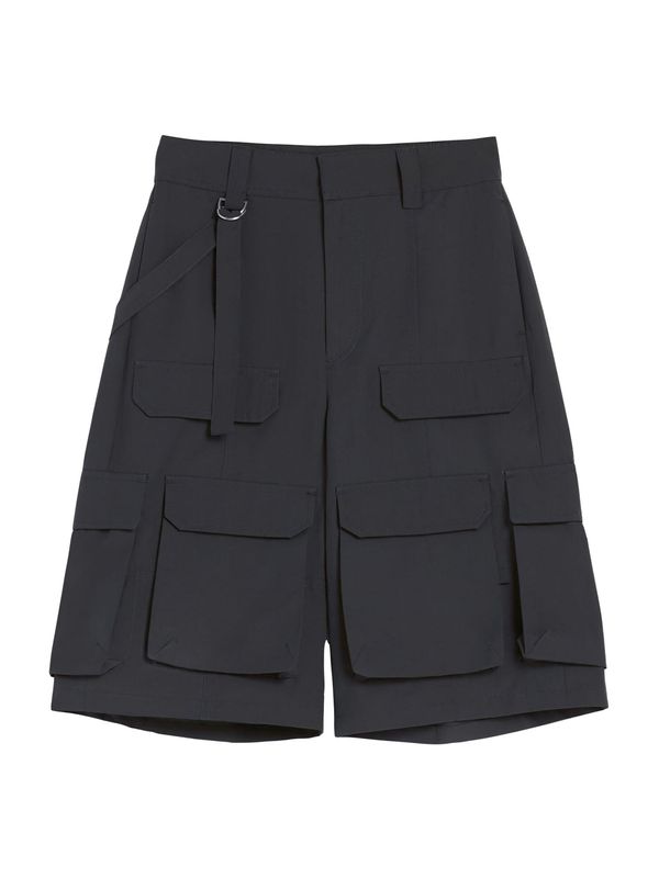 Bershka Bershka Карго панталон  антрацитно черно