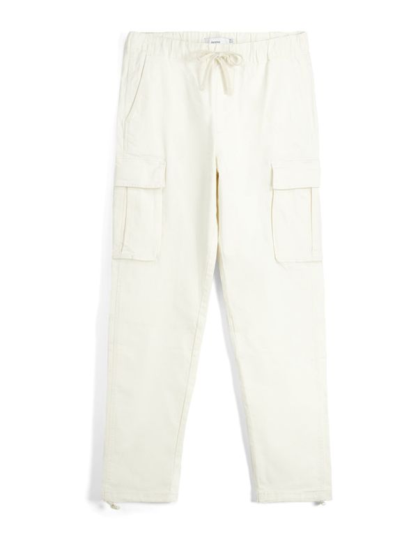 Bershka Bershka Карго панталон  бяло