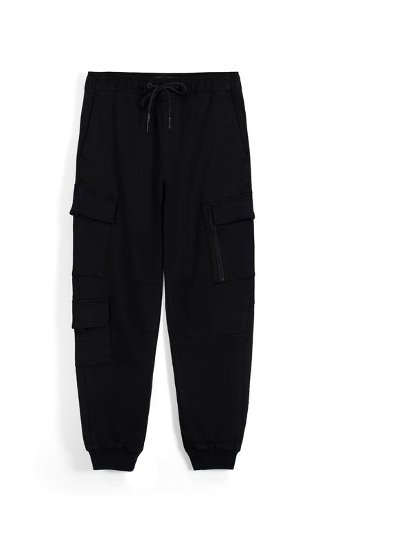 Bershka Bershka Карго панталон  черно