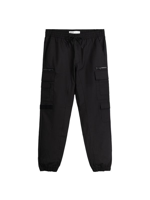 Bershka Bershka Карго панталон  черно