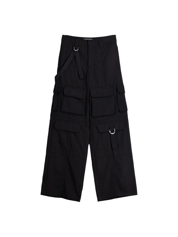 Bershka Bershka Карго панталон  черно