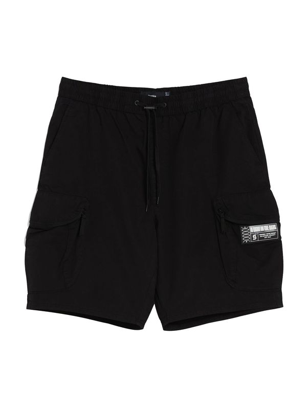 Bershka Bershka Карго панталон  черно