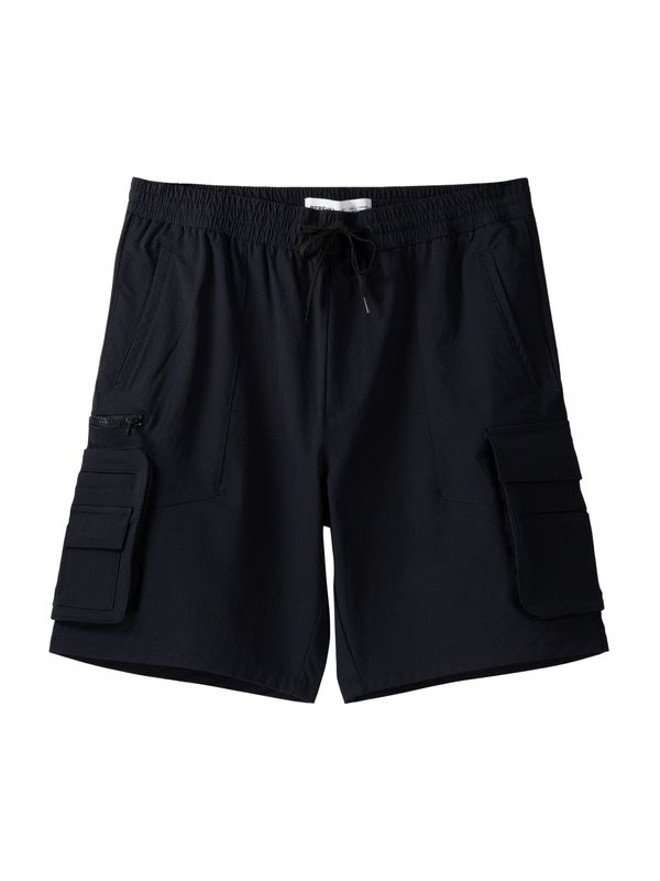 Bershka Bershka Карго панталон  черно