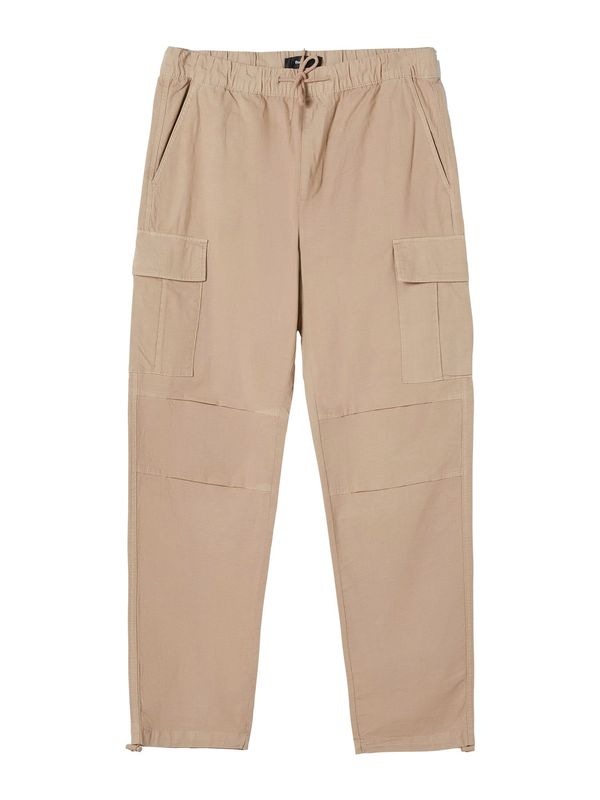 Bershka Bershka Карго панталон  цвят "пясък"