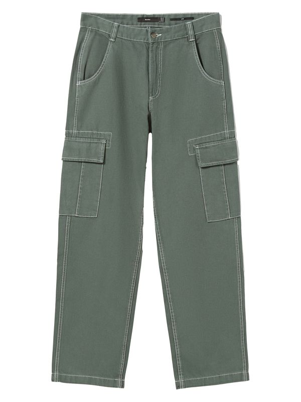 Bershka Bershka Карго панталон  графитено сиво