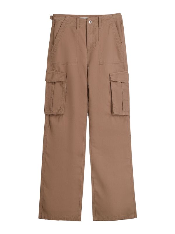 Bershka Bershka Карго панталон  кафяво