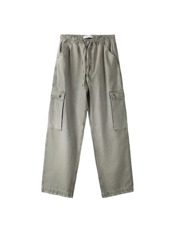 Bershka Bershka Карго панталон  пастелно зелено