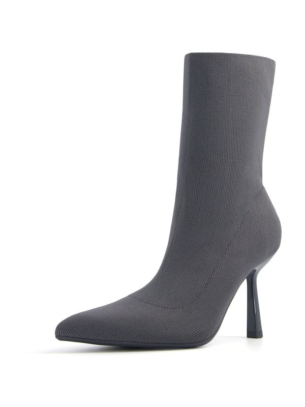 Bershka Bershka Къси ботуши  сиво