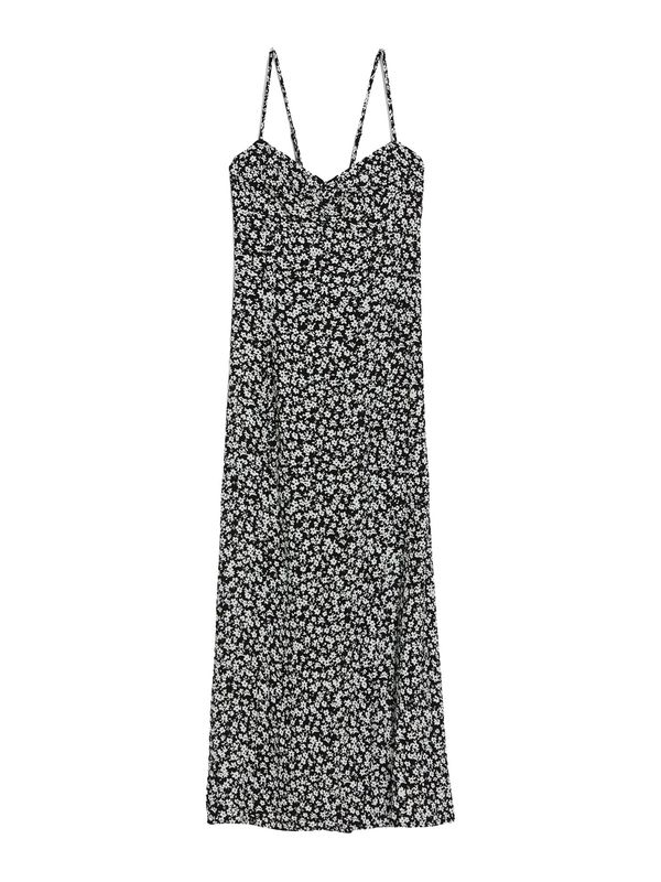 Bershka Bershka Лятна рокля  черно / бяло