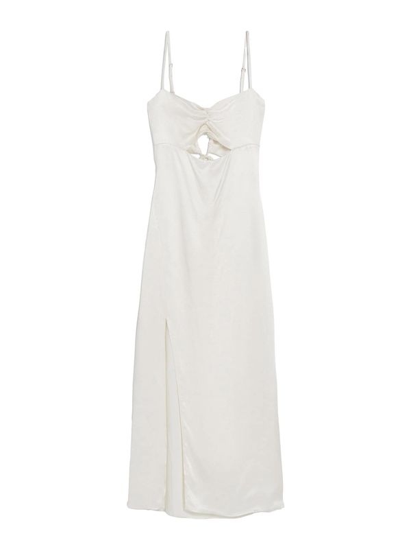 Bershka Bershka Лятна рокля  слонова кост