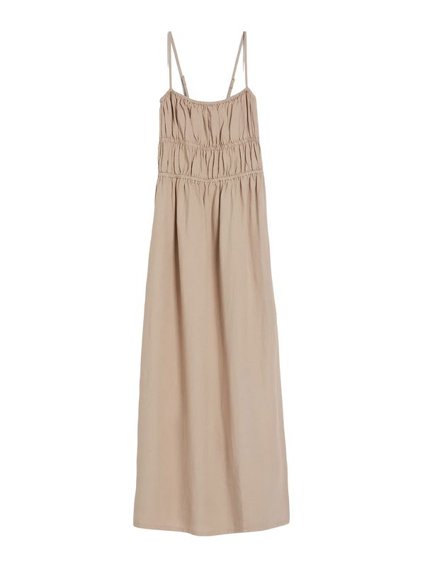Bershka Bershka Лятна рокля  светлокафяво