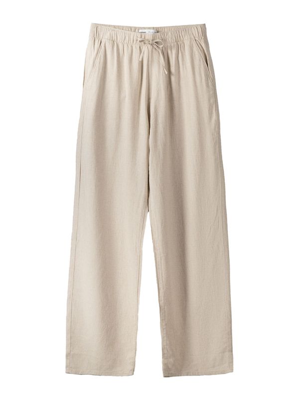 Bershka Bershka Панталон  бежово меланж