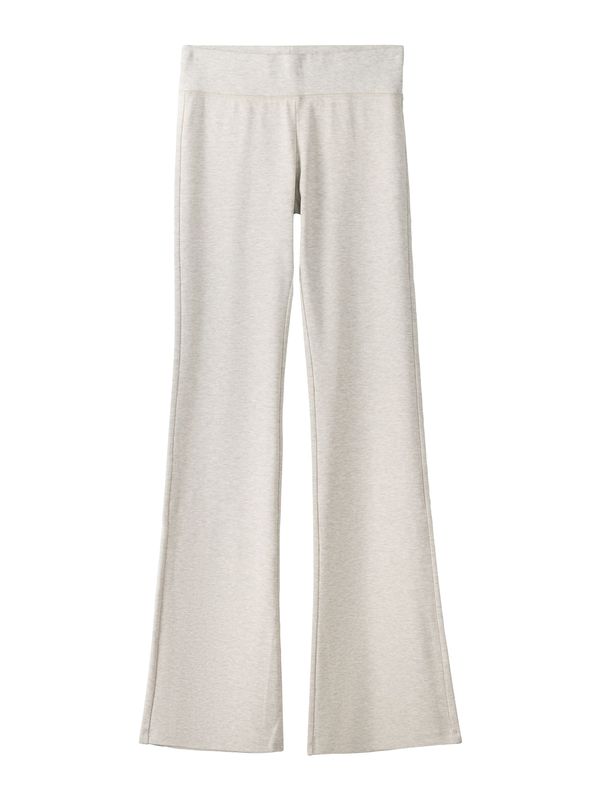 Bershka Bershka Панталон  бежово меланж / пъстро