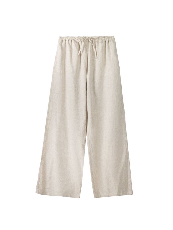 Bershka Bershka Панталон  бежово меланж