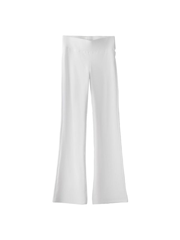 Bershka Bershka Панталон  бяло