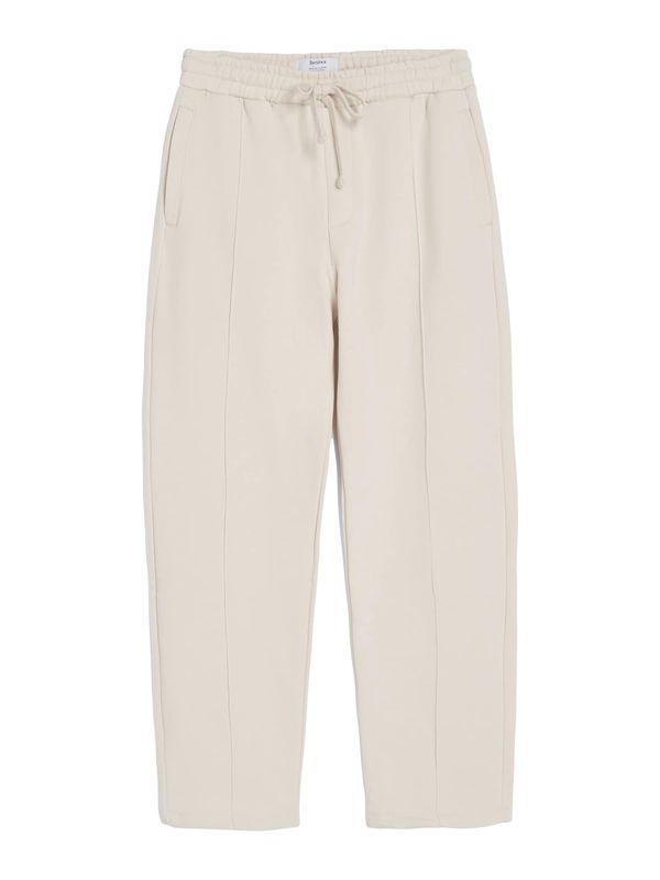 Bershka Bershka Панталон  мръсно бяло