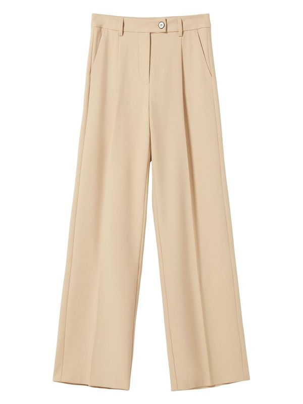 Bershka Bershka Панталон с набор  цвят "пясък"