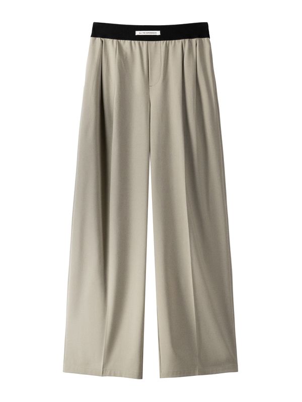 Bershka Bershka Панталон с набор  каки / черно / бяло