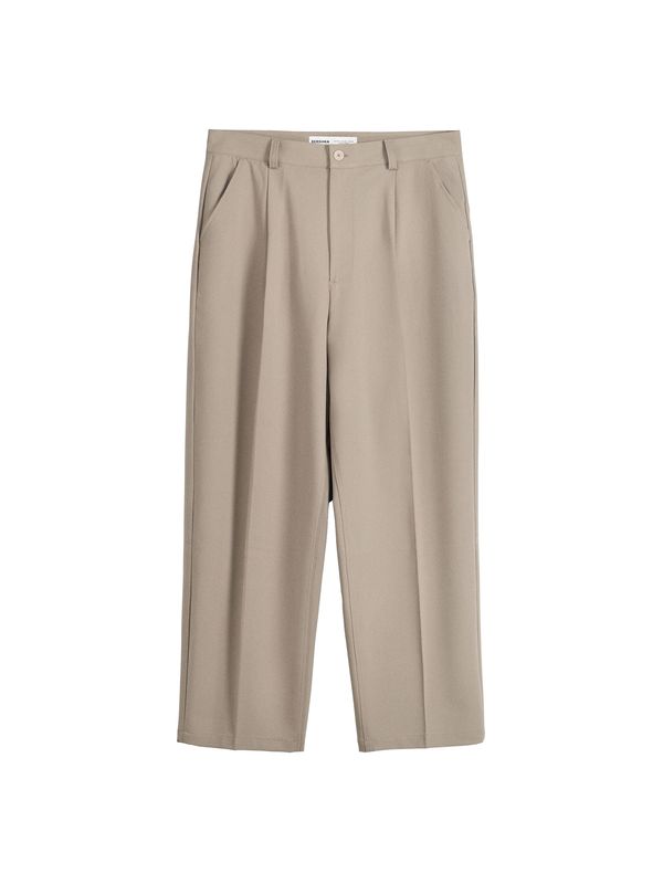 Bershka Bershka Панталон с набор  сиво-бежово