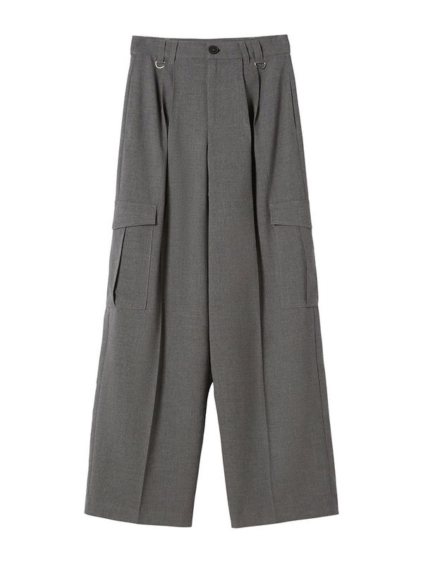 Bershka Bershka Панталон с набор  тъмносиво