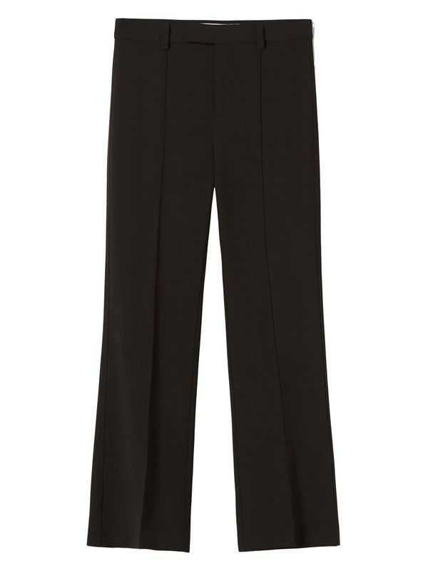 Bershka Bershka Панталон с ръб  черно