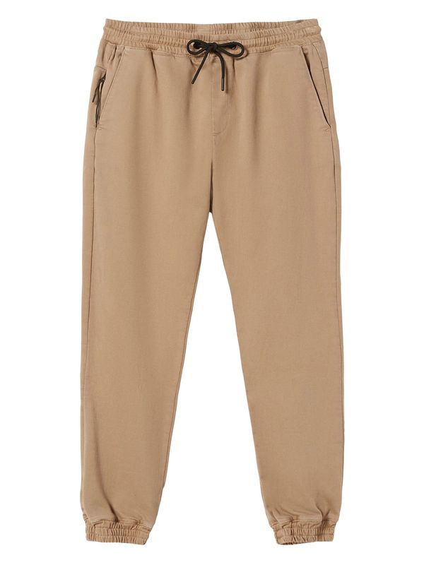 Bershka Bershka Панталон  сиво-бежово