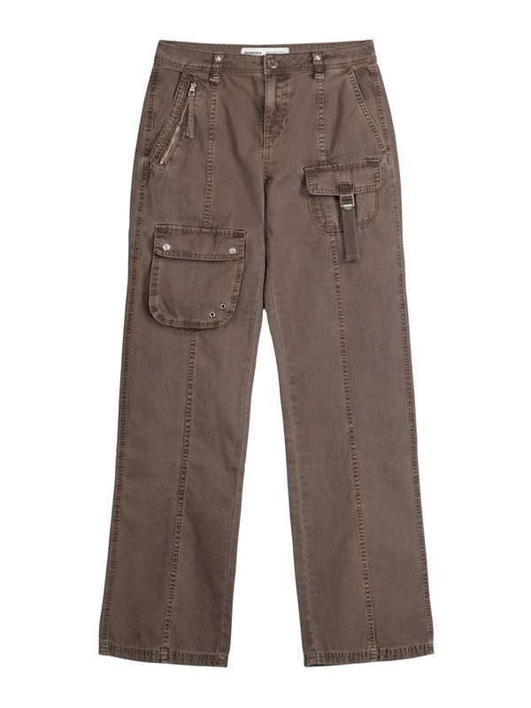 Bershka Bershka Панталон  тъмнобежово