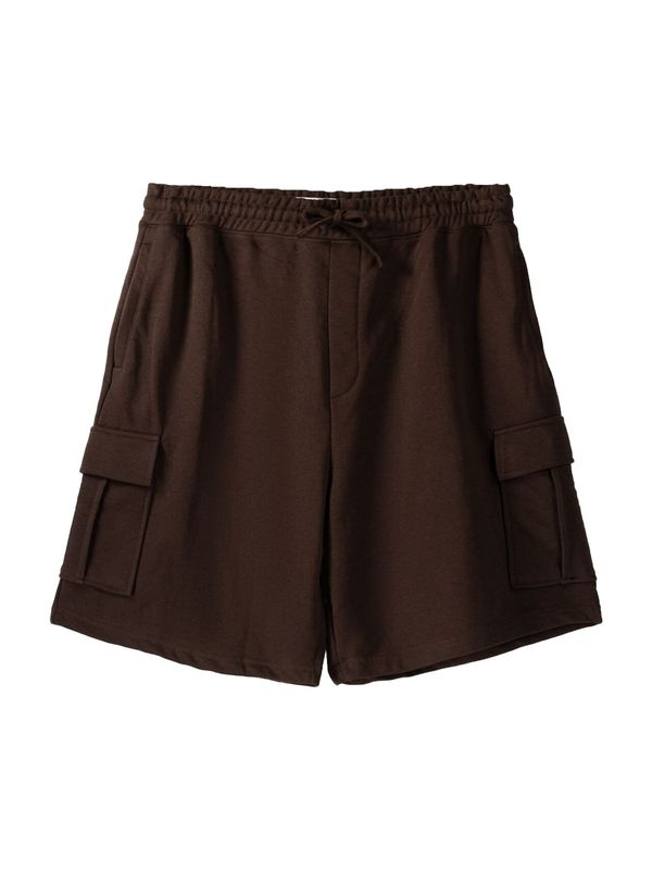 Bershka Bershka Панталон  тъмнокафяво