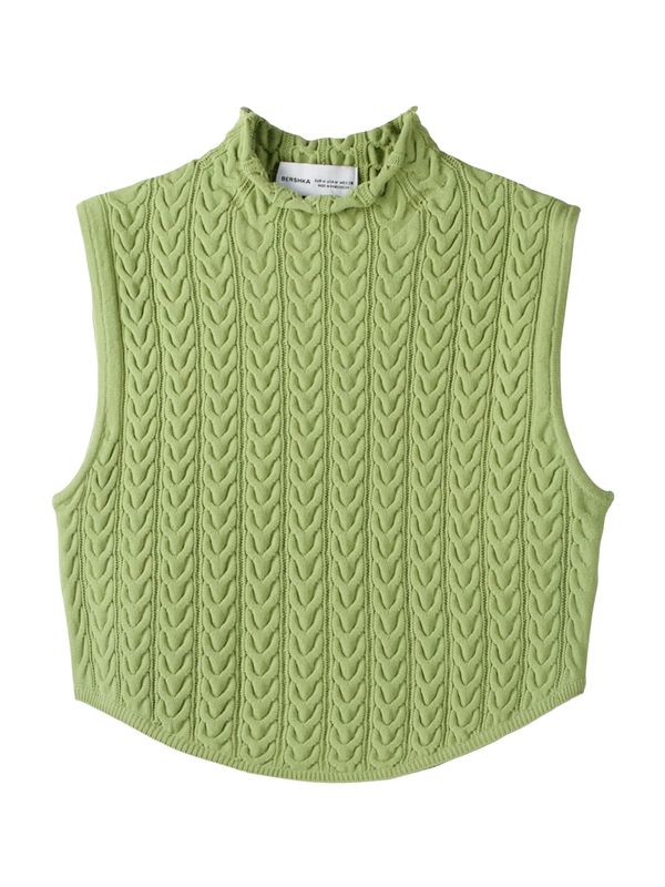 Bershka Bershka Плетен топ  светлозелено