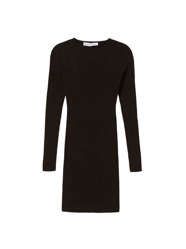 Bershka Bershka Плетена рокля  черно