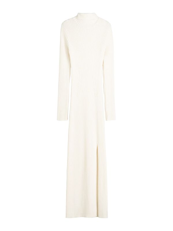 Bershka Bershka Плетена рокля  екрю