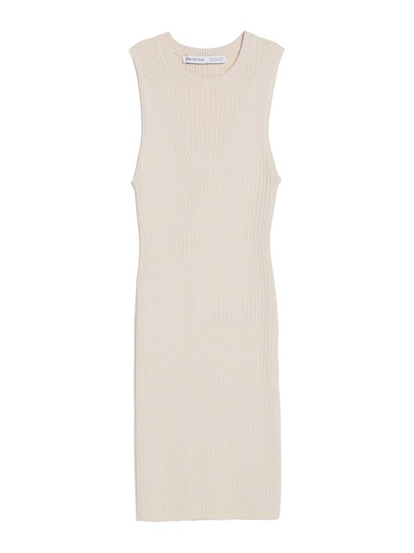Bershka Bershka Плетена рокля  екрю