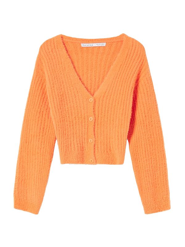 Bershka Bershka Плетена жилетка  оранжево