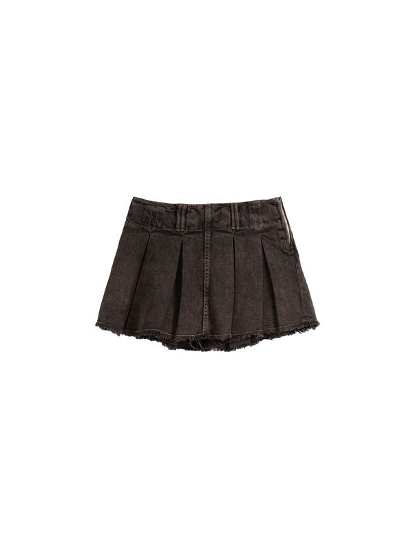 Bershka Bershka Пола  черен деним