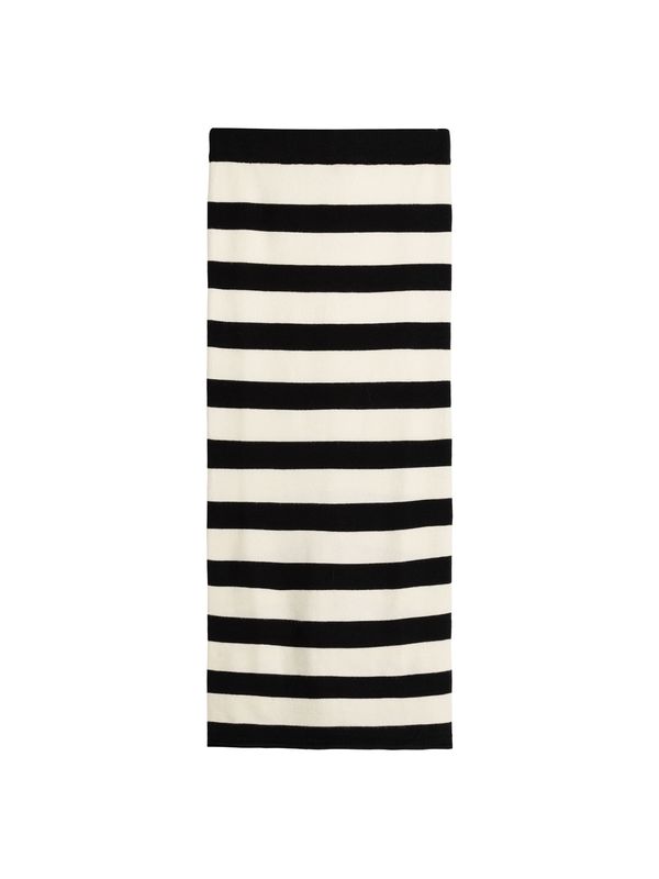 Bershka Bershka Пола  черно / бяло