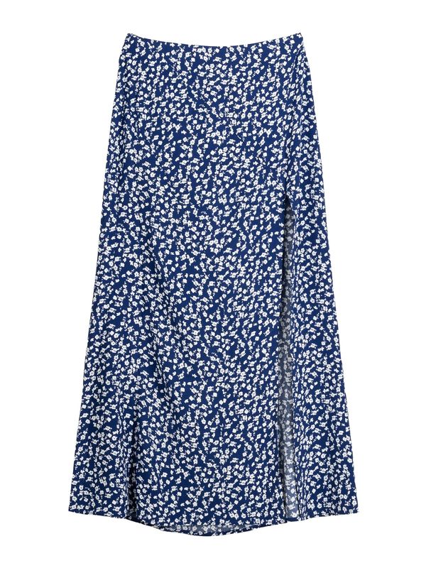 Bershka Bershka Пола  нейви синьо / бяло