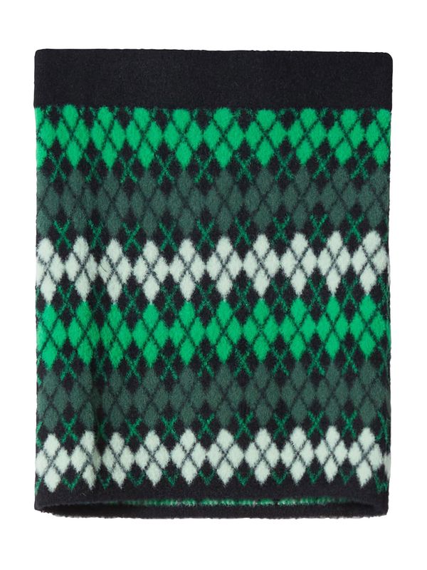 Bershka Bershka Пола  зелено / елхово зелено / бяло