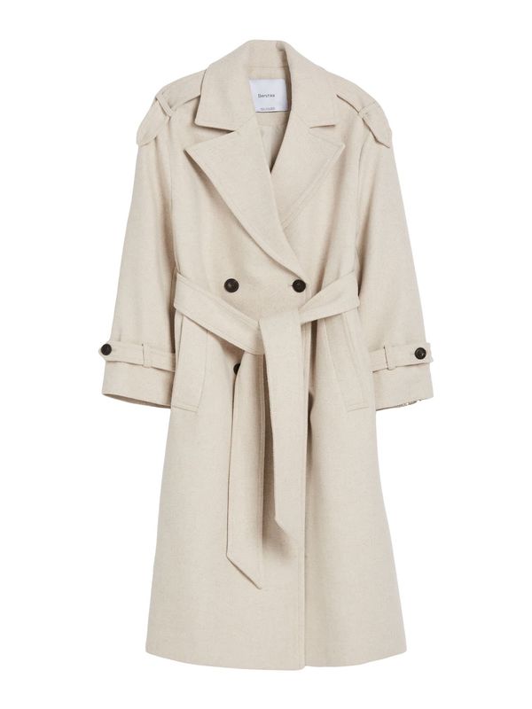 Bershka Bershka Преходно палто  бежово