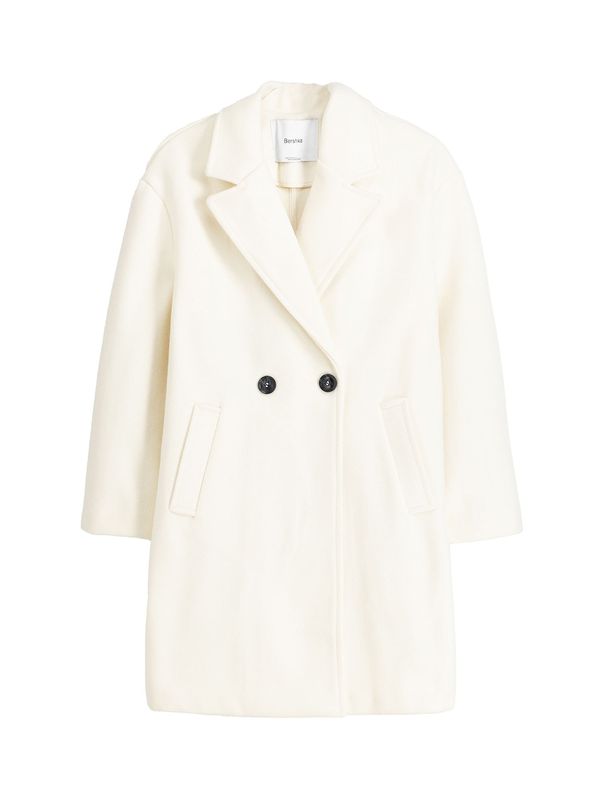 Bershka Bershka Преходно палто  бяло