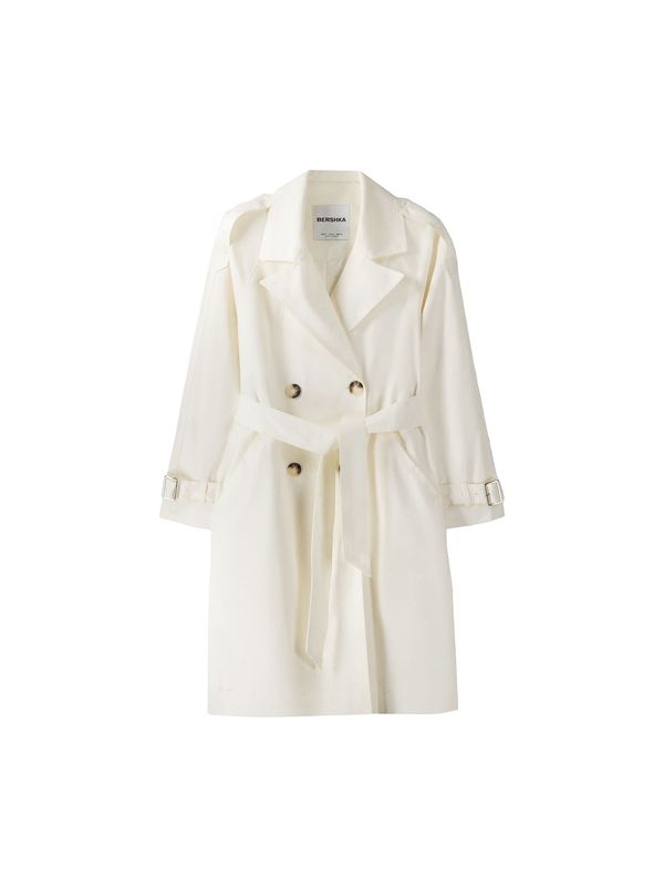 Bershka Bershka Преходно палто  бяло
