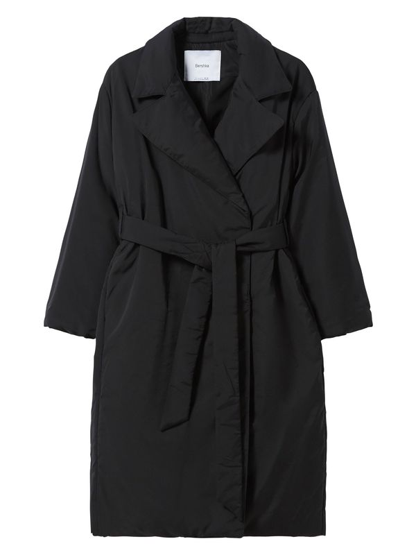 Bershka Bershka Преходно палто  черно