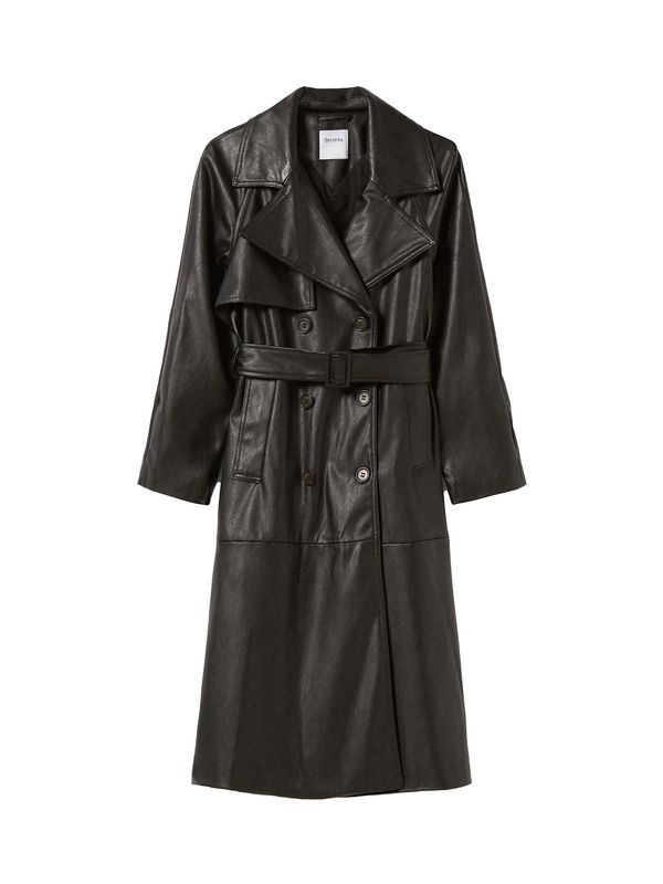 Bershka Bershka Преходно палто  черно